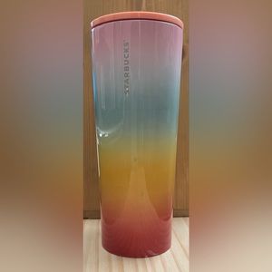 Starbucks Venti Ombre Rainbow Stainless Steel Tumbler